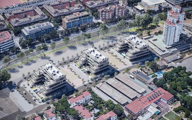 Foto 80f699ca-4016-4970-a1de-fca10f268bc5. Etagenwohnung 104m<sup>2</sup> mit parking pool in Bellavista Sevilla