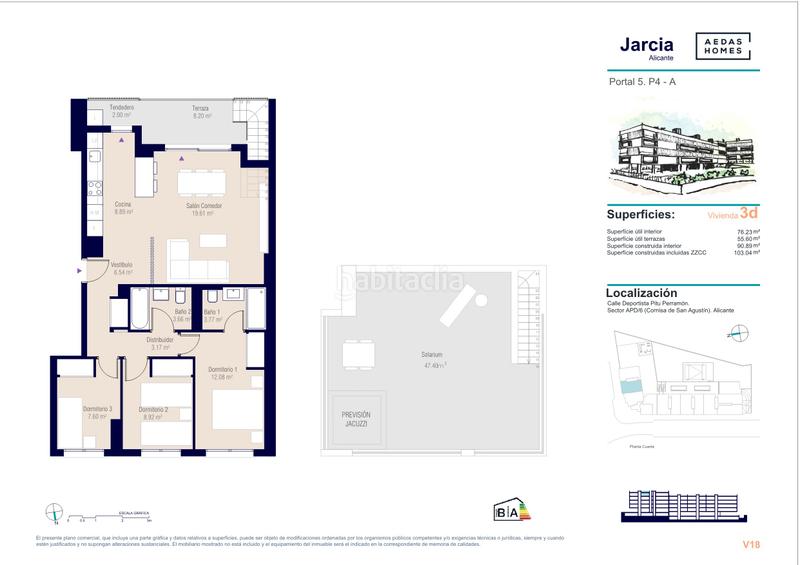 Foto 337d7d93-4520-4d08-8b5f-1237cf4dae2a. Appartement 103m<sup>2</sup> dans avenida cardenal francisco álvarez 11 dans Alicante