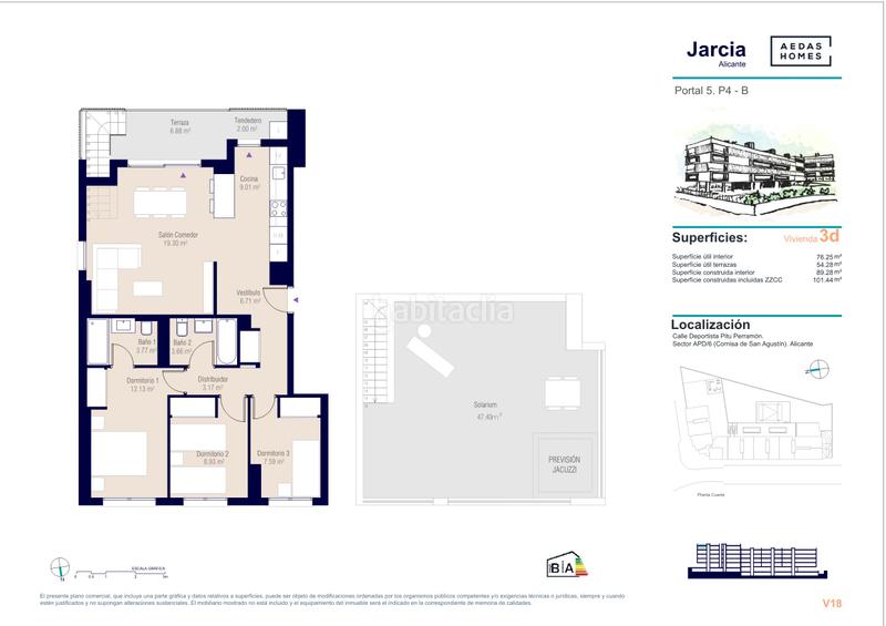 Foto 9760c575-f08c-46a5-9e9e-d8eef8ecd36e. Appartement 101m<sup>2</sup> dans avenida cardenal francisco álvarez 11 dans Alicante