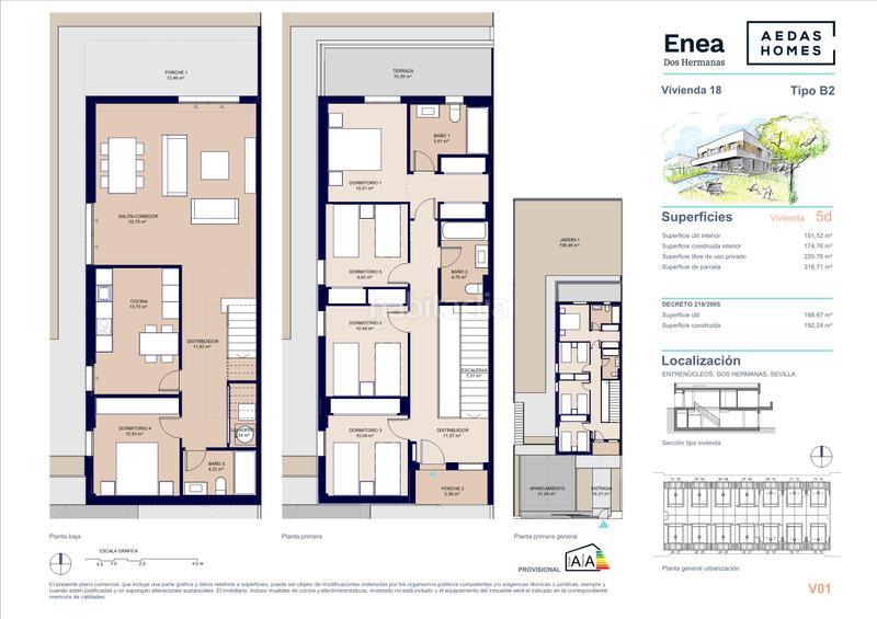 Foto 195a6274-f5db-4af7-b405-abfa2f1076e0. Maison 166m<sup>2</sup> dans avenida vial 73. 1 dans Entrenúcleos Dos Hermanas