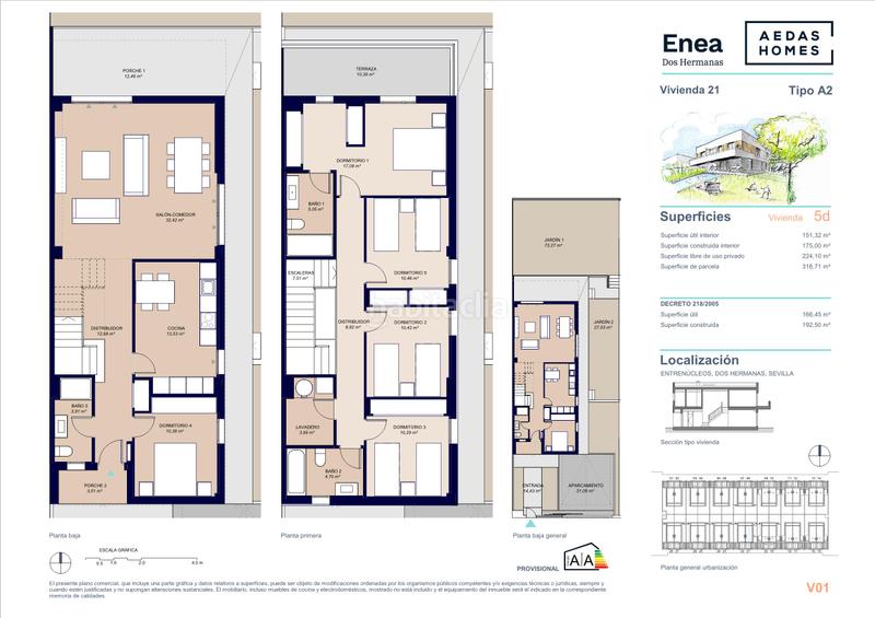 Foto 8eadbba2-a595-48b9-b8fc-9ee286b969f8. Maison 166m<sup>2</sup> dans avenida vial 73. 1 dans Entrenúcleos Dos Hermanas