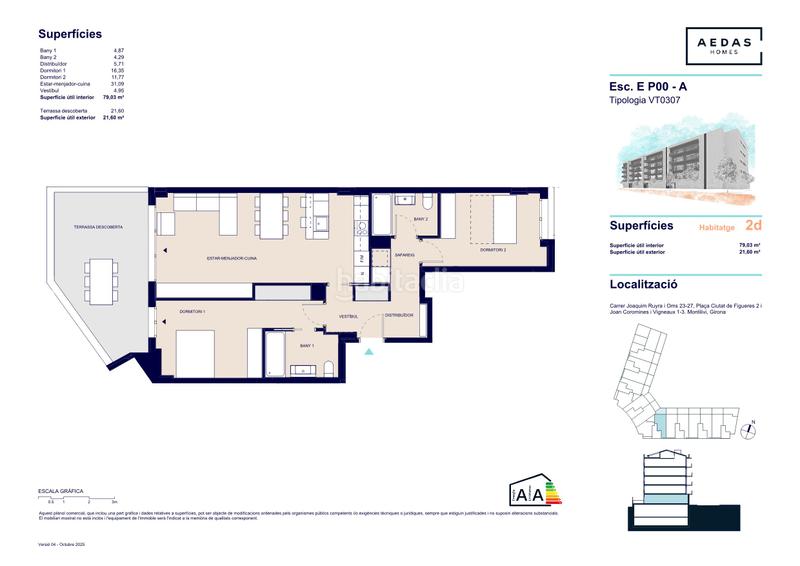 Foto 9a8186a4-6883-4075-b857-3725786edd90. Planta baja 107m<sup>2</sup> en plaça de la ciutat de figueres 2 en Girona