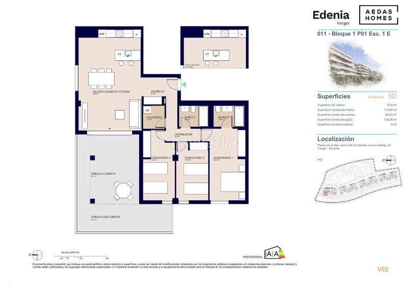 Foto a478a472-d96c-4799-b0f4-f23a0bdc81c6. Apartament 139m<sup>2</sup> a paseo de la mar 6 a Verger (el)