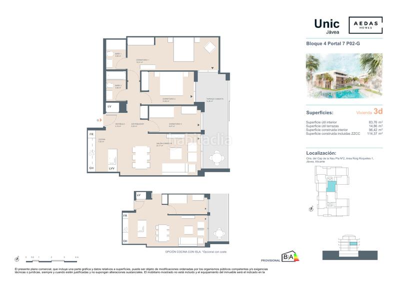 Foto dd267440-4b60-417b-9686-f6ba7c083249. Apartamento 114m<sup>2</sup> en avinguda del rei juan carlos i 1 en Xàbia