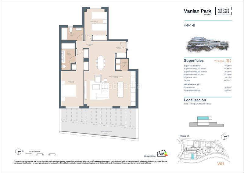 Foto d2b68e11-3a4b-43d4-a695-00b4f13ee9ef. Pis 157m<sup>2</sup> amb calefacció aparcament piscina a La Concha - Resina Golf Estepona