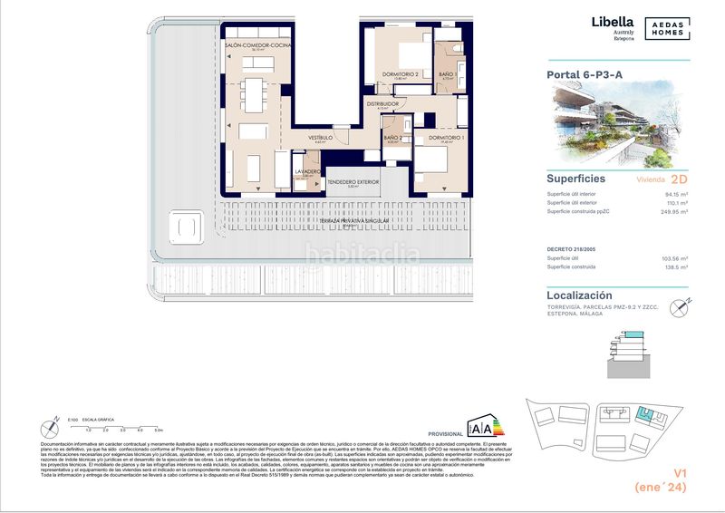 Foto 5cbba6e9-23fb-4435-9d50-a91b51b61f63. Àtic 94m<sup>2</sup> amb calefacció aparcament piscina a Zona Miraflores Marbella
