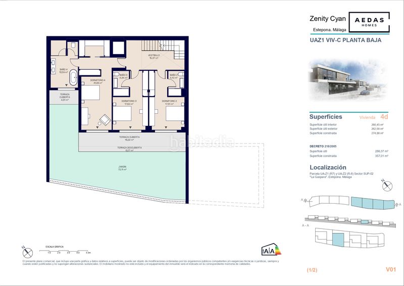 Foto f01df42f-9d6d-4d00-9c12-cc5cac7c92a1. Chalet 357m<sup>2</sup> en Guadalobón Estepona