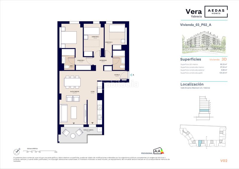 Piso 80m2 en Nou Benicalap Valencia - Imagen 13