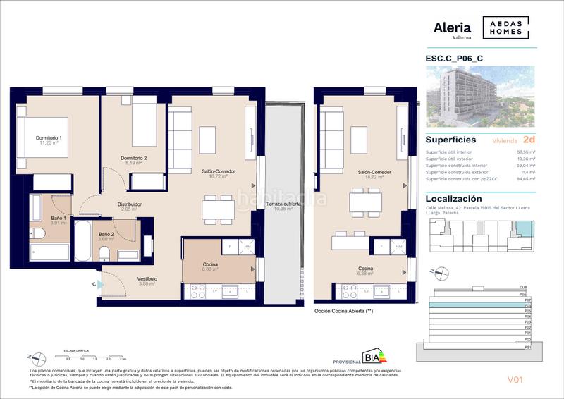 Foto b355302e-3d96-4991-96a2-4008b83c16ef. Appartement 94m<sup>2</sup> dans carrer melissa 42 dans Valterna Paterna