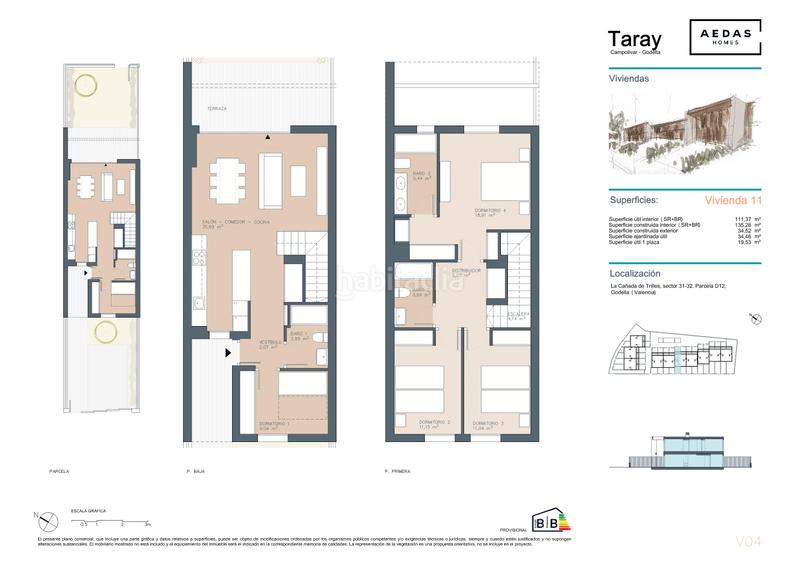 Foto 0da32473-730e-48a8-9829-cd21d7f9e7a9. Casa adossada 170m<sup>2</sup> a carrer dàlies 1 a Godella