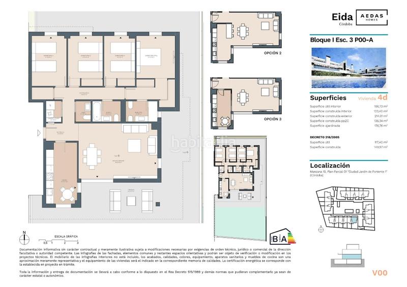 Foto 0c2d0944-4f1e-4037-b2b9-3f190979c85d. Ground floor 107m<sup>2</sup> with heating parking pool in Tablero Bajo - Arruzafilla Córdoba