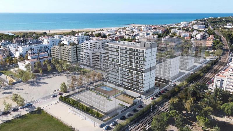 Foto 82d5a106-3fce-4f70-8002-4e304d17edba. Promoción PATMOS en Vilanova i la Geltrú. Edificio viviendas de obra nueva