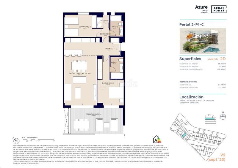Foto 99efef44-816c-4caa-a10b-9421763d09cf. Apartament 139m<sup>2</sup> a urbanizacion la gaspara 2u a Guadalobón Estepona