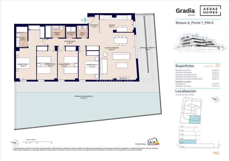 Foto 9268a44f-d944-49fb-9aa4-1cd045a559b5. Ground floor 179m<sup>2</sup> with parking pool in Bellavista Sevilla