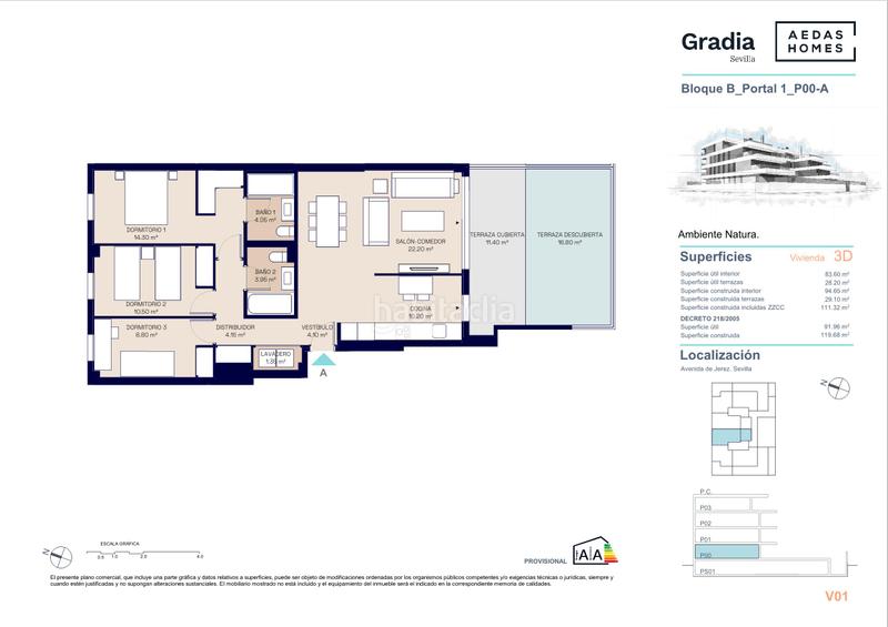 Foto df0645e5-24bb-4c22-9e10-30d8152daba8. Ground floor 119m<sup>2</sup> with parking pool in Bellavista Sevilla