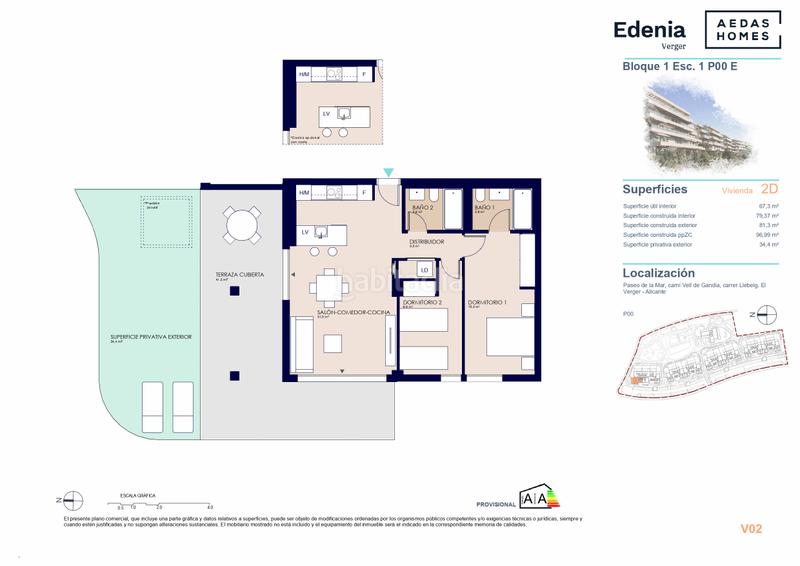 Foto c4443001-e39e-4f9b-b3ee-2bd9920abd7a. Erdgeschoss 97m<sup>2</sup> in paseo de la mar 6 in Verger (el)
