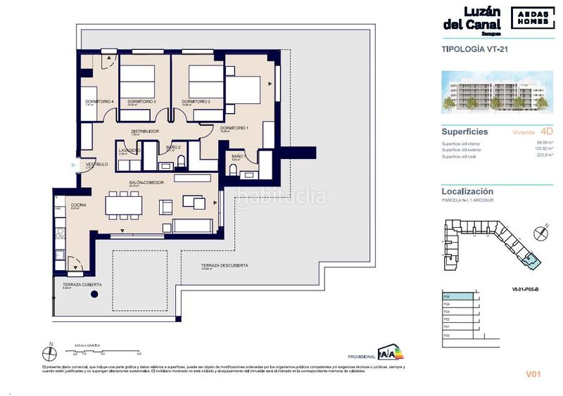 Foto 82023d4d-3140-4360-b6f4-64844733b51e. Attico 133m<sup>2</sup> in calle los sims 36 in Arcosur Zaragoza