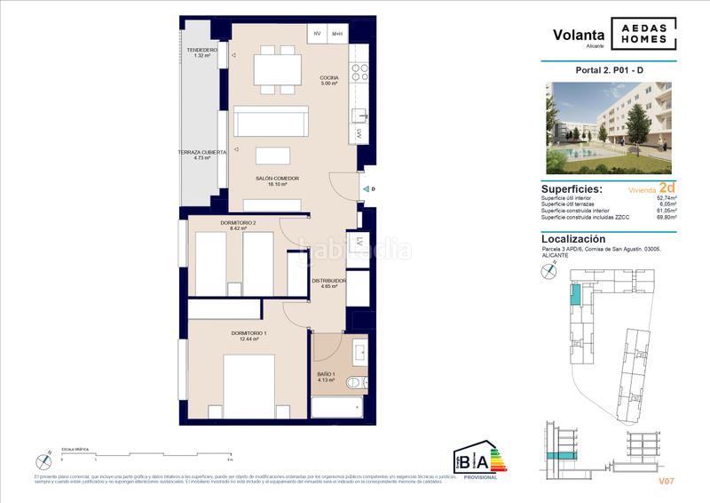 Foto 07002ef5-4204-402f-ba77-252cdafceee0. Appartement 79m<sup>2</sup> dans calle deportista pitu perramón 1 dans Alicante