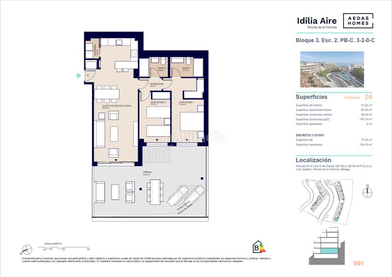 Foto f856c754-2108-4679-bf11-c016fb8fb2b2. Erdgeschoss 110m<sup>2</sup> mit parking pool in Lo Cea Rincón de la Victoria