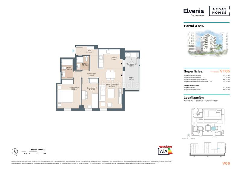Foto 7bc30ffe-26db-4ee3-b1c6-19e746268d6a. Appartement 62m<sup>2</sup> dans avenida josé gonzález luque 49 dans Dos Hermanas