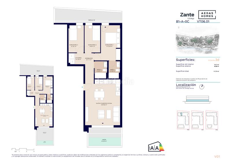 Foto 006a305a-b89b-4dc4-a3c3-50e9943d7a59. Piano terra 85m<sup>2</sup> in carrer del mascarell 31 in Sant Antoni Sant Antoni de Calonge