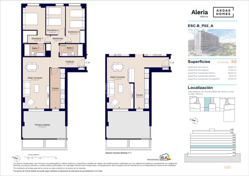 Foto 44eace24-ad5b-42e5-bd0f-8156944c4160. Appartamento 137m<sup>2</sup> in carrer melissa 42 in Valterna Paterna