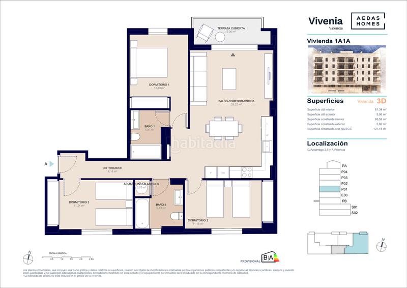 Foto 312c0239-3ad7-4faa-94ee-a36e313d89d8. Apartment 127m<sup>2</sup> in carrer d'azcárraga 3 in La Petxina Valencia