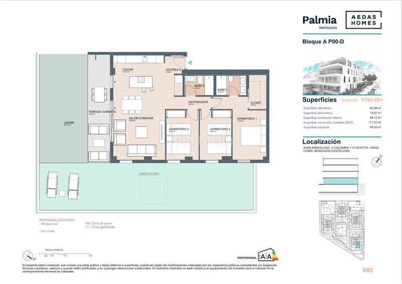 Foto e1de63d6-0bb2-444e-9619-4f2d27a84d62. Ground floor 83m<sup>2</sup> in avinguda barcelona 41 in Torreón-La Almadraba Benicasim / Benicàssim