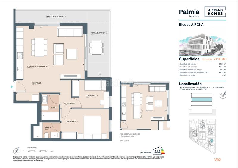 Foto 6c2f20cd-9261-42bd-880e-24485037338c. Flat 62m<sup>2</sup> in avinguda barcelona 41 in Torreón-La Almadraba Benicasim / Benicàssim