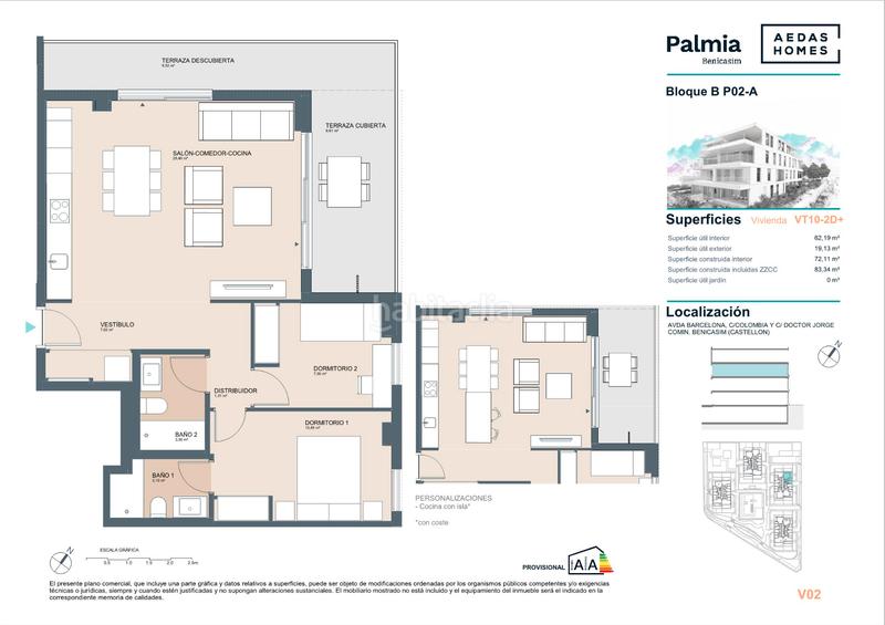 Foto d479822f-ffd1-47bb-82dd-31c50a365a11. Appartement 62m<sup>2</sup> dans avinguda barcelona 41 dans Torreón-La Almadraba Benicasim / Benicàssim