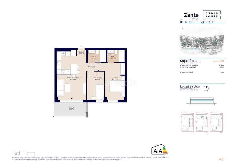 Foto 71f6fe0c-9617-455d-ac61-d8fe9841258e. Appartamento 68m<sup>2</sup> in carrer del mascarell 31 in Sant Antoni Sant Antoni de Calonge