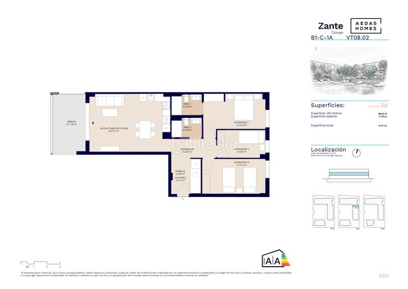 Foto 96655de0-8008-4163-b2fd-9960e7264d81. Flat 91m<sup>2</sup> in carrer del mascarell 31 in Sant Antoni Sant Antoni de Calonge