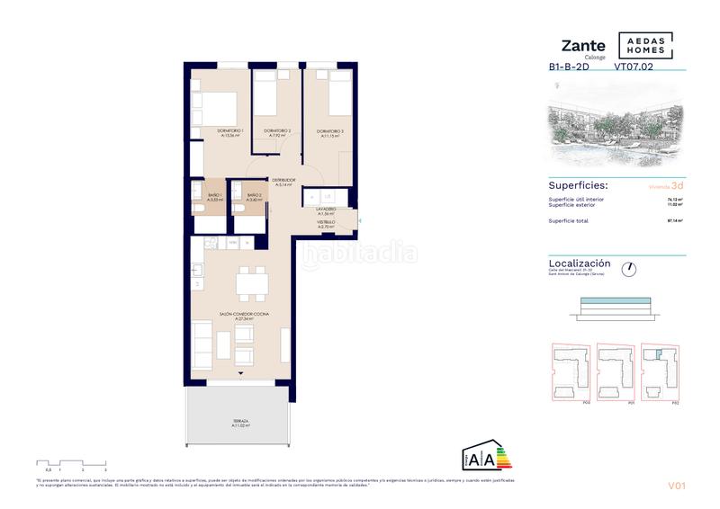 Foto 2e3eefe9-9f27-4490-a69a-b7efcfaedfa5. Flat 87m<sup>2</sup> in carrer del mascarell 31 in Sant Antoni Sant Antoni de Calonge