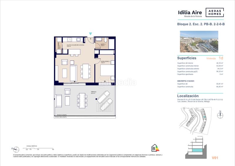 Foto 968de551-caac-4c81-b8ff-cb8f94d2082d. Piano terra 66m<sup>2</sup> con parcheggio piscina in Lo Cea Rincón de la Victoria