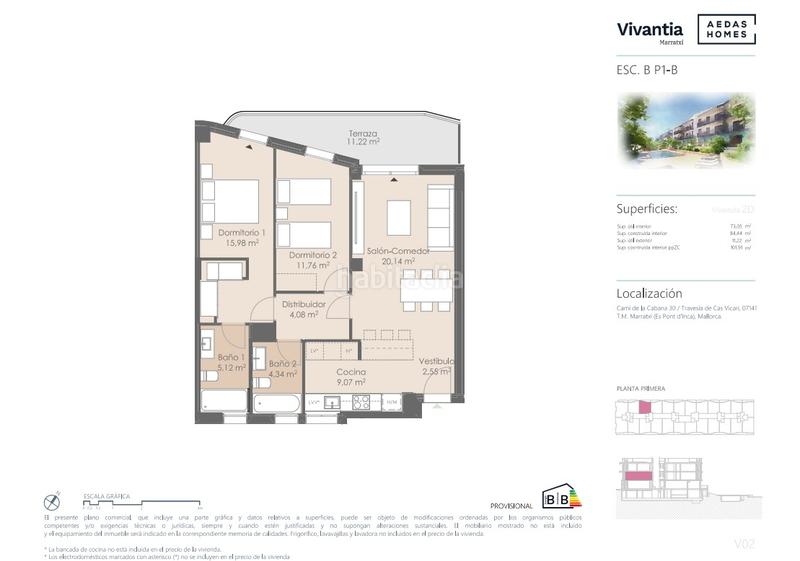 Foto c6ecb90b-1402-4a5c-b913-0a175491540a. Appartement 101m<sup>2</sup> dans Sa Cabana - Can Carbonell - Ses Cases Noves Marratxí