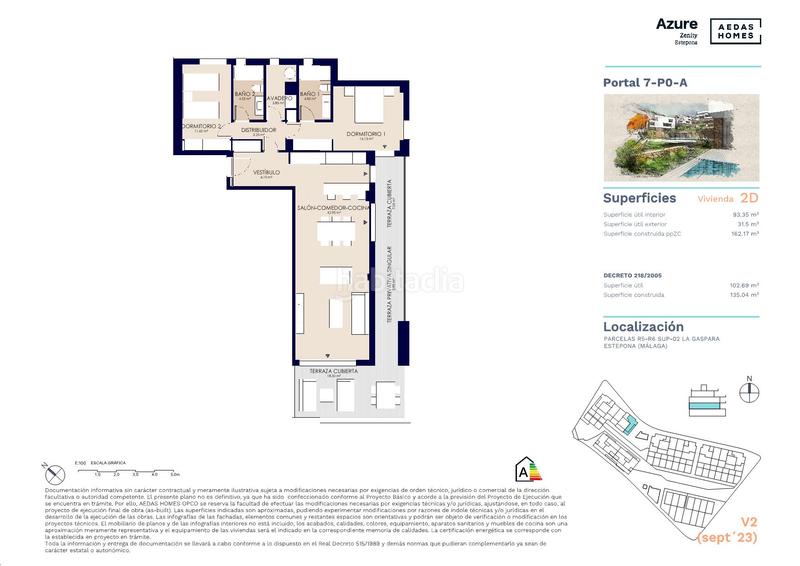 Foto fb60061f-3ef4-4623-9778-e00972f246f6. Apartamento 93m<sup>2</sup> en urbanizacion la gaspara 2u en Guadalobón Estepona