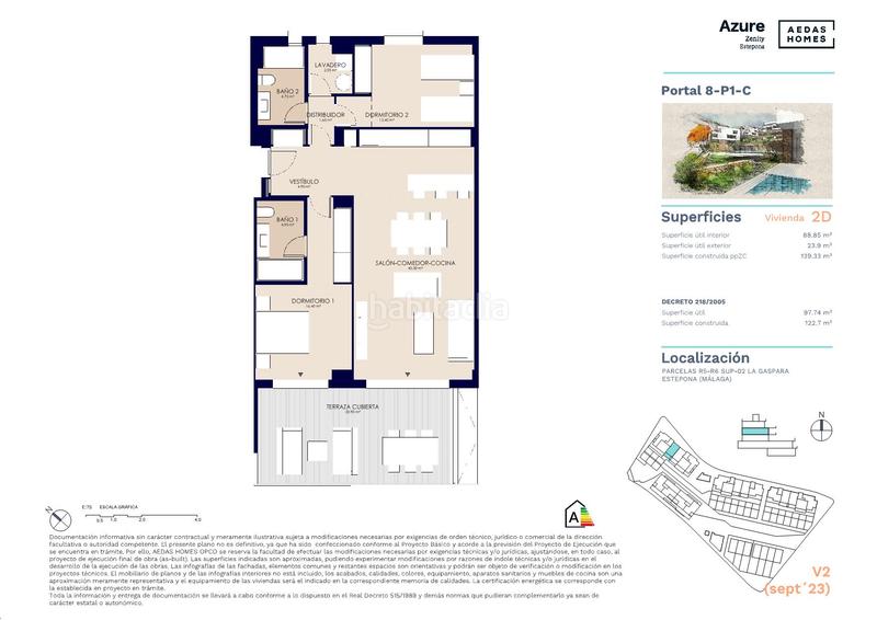Foto 59a12393-7473-4a81-9e17-81e8cf1c3b0a. Apartamento 88m<sup>2</sup> en urbanizacion la gaspara 2u en Guadalobón Estepona