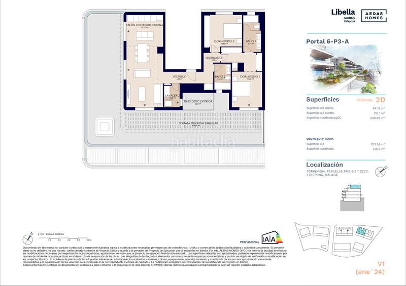 Foto 0343b1df-6c50-4bed-bfa1-2574e744f049. Dachwohnung 250m<sup>2</sup> mit heizung parking pool in Zona Miraflores Marbella