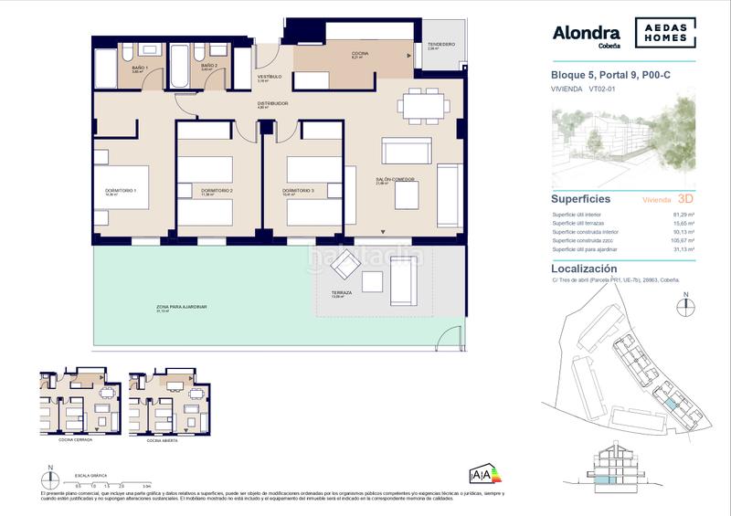 Foto c041d7af-c2d5-41ba-8659-39d720be17d8. Planta baja 105m<sup>2</sup> en Cobeña