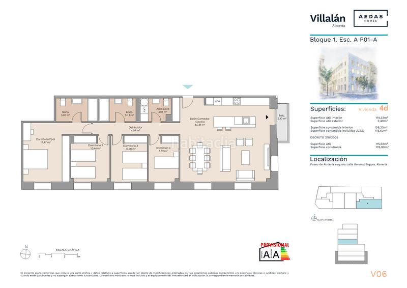 Foto 719cf483-b72a-41da-b209-ac3e5c5389af. Etagenwohnung 114m<sup>2</sup> in paseo de Almería 66 in Centro Almería