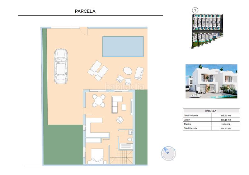 Foto 7cb43d35-29f3-4352-aa9f-e8e25cc18537. House with pool in La Regia Orihuela