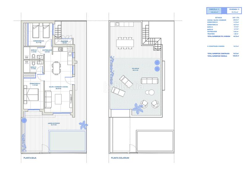 Foto 63b99122-6b36-4ae3-a7d3-ab70756b36b5. Maison avec piscine dans Roldán Torre - Pacheco