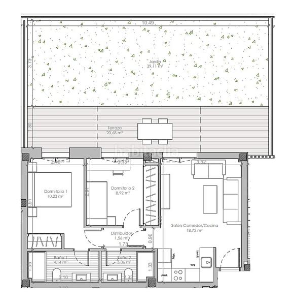 Foto 387704fc-2aa1-448c-bc92-bb67186b0d05. Appartement dans Las Flores Mijas