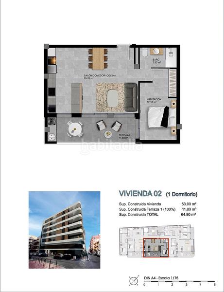 Foto d529c7aa-89c5-4b8d-a89f-fa8a03868d85. Piccolo appartamento in Centro Santa Pola