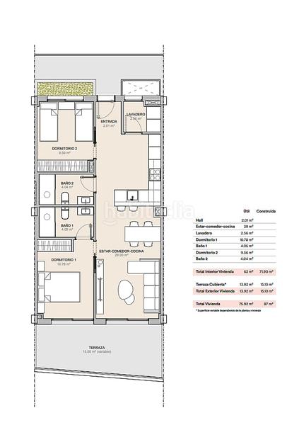 Foto 64415040-a25c-449b-a5e7-36f0ae1db9a1. Apartament a La Nucia Pueblo Nucia (la)
