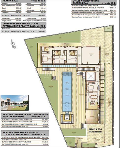 Foto c20ddb10-5b79-48c4-ad25-44fab5bfb3e5. House with pool in El Faro de Calaburra - Chaparral Mijas