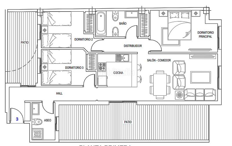Foto d683420c-75aa-4863-9911-19637b211803. Apartamento en Los Castillejos - La Trinidad Málaga