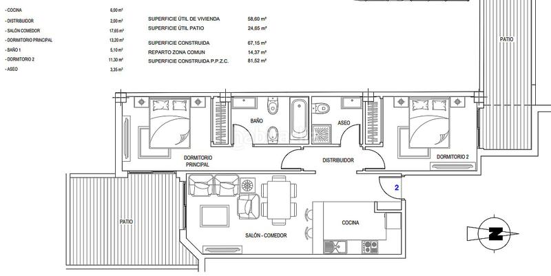 Foto 48e67601-a056-4dbc-b4a5-2981704db873. Apartamento en Los Castillejos - La Trinidad Málaga