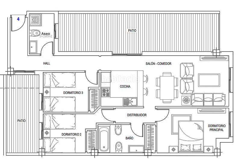 Foto a84f974f-7302-4a27-b606-4da7df8e33e3. Apartamento en Los Castillejos - La Trinidad Málaga