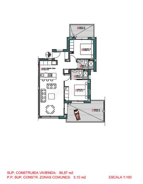 Foto 289314c9-f3e2-4373-8b88-4e47f24e844f. Appartement in Aguas Nuevas Torrevieja
